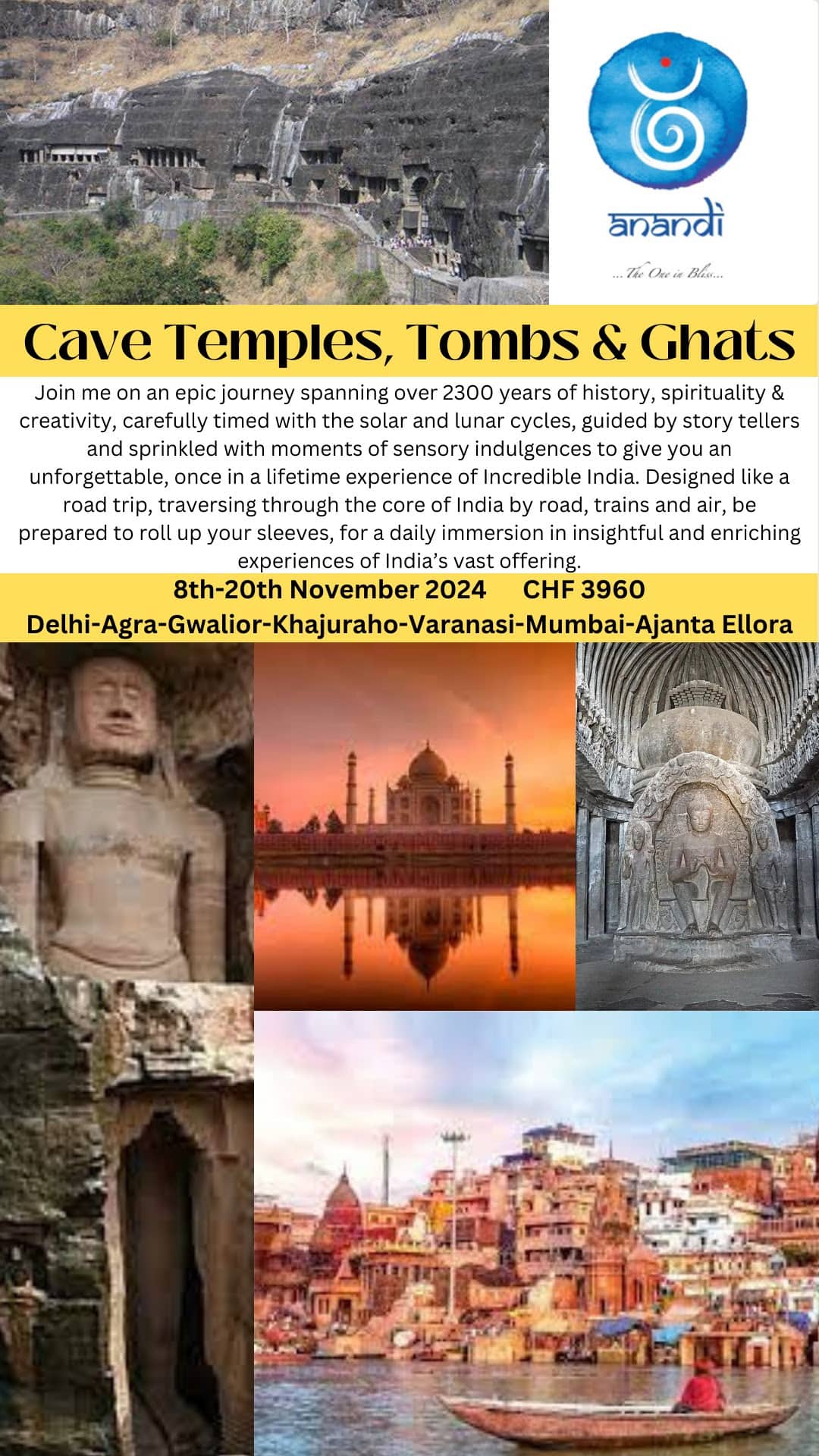 India Yatra: Rock Temples, Tombs & Ghats