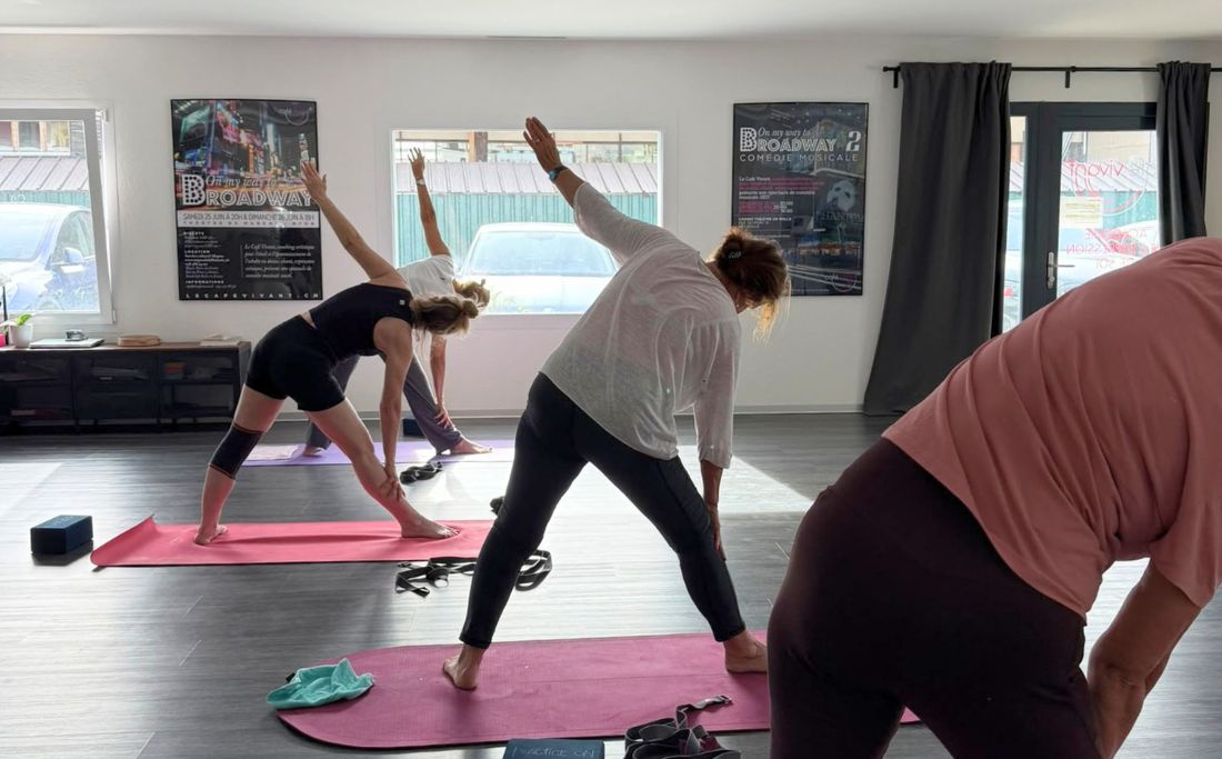 slow flow yoga classes nyon